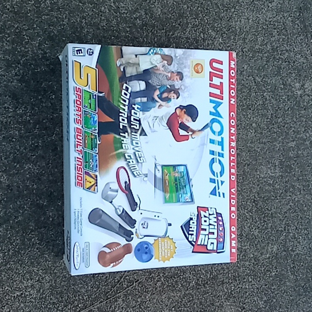 Jakks Pacific Ultimotion video game sports tennis baseball football bowling golf